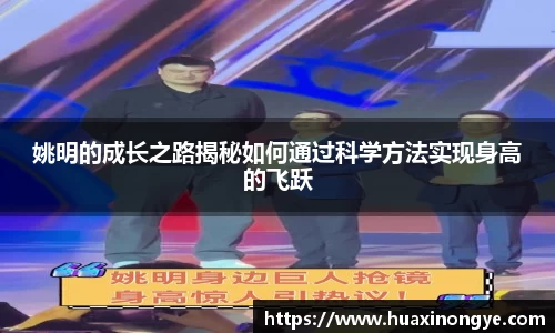姚明的成长之路揭秘如何通过科学方法实现身高的飞跃